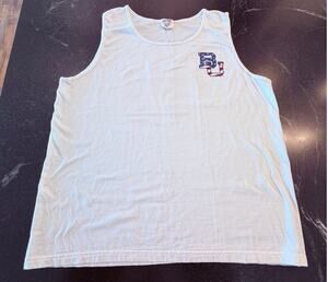Baylor University Comfort Colors 100% Cotton Americana men's Lg Tank